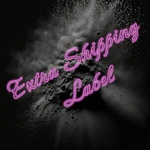 Are your items over 5lbs? Extra Shipping Label